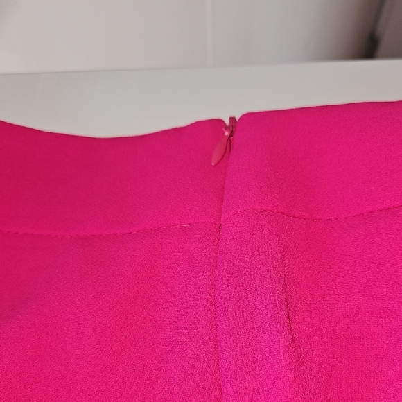 Zara Fuchsia Wide-Leg Pants - Picture 8 of 8